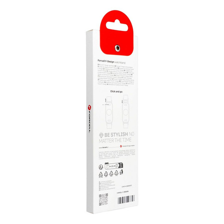 FORCELL F-DESIGN FX8 pasek / opaska do Xiaomi 8 czarna