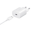 SAMSUNG ŁADOWARKA SIECIOWA TYP-C 25W 3A BIAŁA  EP-TA800 + KABEL TYP-C - TYP-C DG977