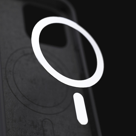 Nakładka Etteri Silicone Mag do Samsung Galaxy S25 Ultra czarna