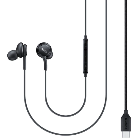 Samsung EO-IC100BBE USB-C Stereo Hi-Fi Kopfhörer (kabelgebunden, Ersatzverpackung) Schwarz