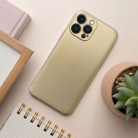 Futerał METALLIC do IPHONE 15 PRO złoty