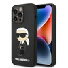 Karl Lagerfeld Silicone NFT Ikonik - Etui iPhone 14 Pro Max (czarny)