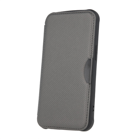 Etui Smart Carbon do iPhone 16 6,1&quot; srebrne