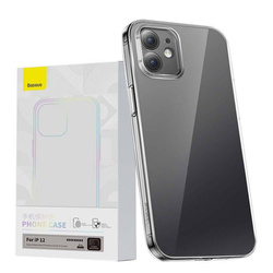 Etui IPHONE 12 Baseus Simple transparentne