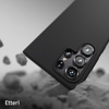 Nakładka Etteri Silicone Case do Samsung Galaxy S24 Ultra czarna