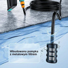 USAMS Myjka ciśnieniowa 5000 mAh + wąż ogrodowy 5m czarny/black BXXCQ01 (US-ZB252)