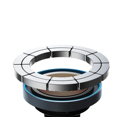Joyroom magnetische Autohalterung 15W kabelloses Ladegerät für Lüftungsschlitze schwarz (JR-ZS240)