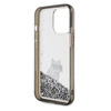 Karl Lagerfeld nakładka do iPhone 13 Pro 6,1&quot; KLHCP13LLKCNSK HC LIQ. GLITTER C transparentna