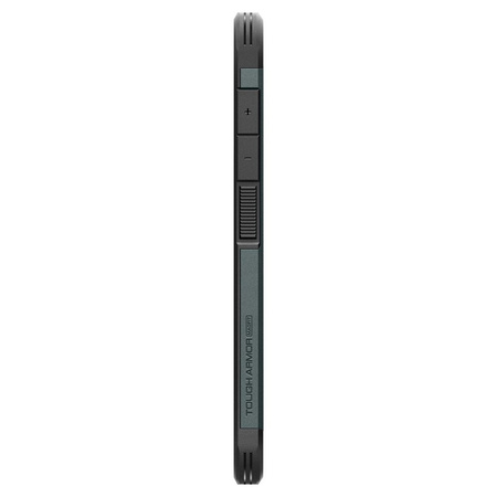 Spigen nakładka Tough Armor MagSafe do Samsung Galaxy S25+ Zielona Otchłań