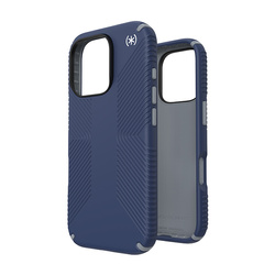 Speck Presidio2 Grip - Etui iPhone 16 Pro (Coastal Blue / Dust Grey / White)