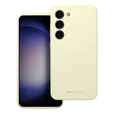 ROAR futerał CLOUD SKIN do SAMSUNG A06 Jasnożółty