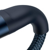 Baseus Flash Series II kabel USB Typ C / USB Typ A - USB Typ C / Lightning / micro USB 100 W 1,5 m niebieski (CASS030203)