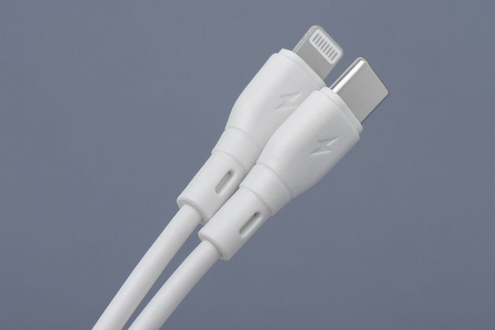 BLUE STAR kabel ECO 2,4A 27W Typ C do Lightning PJ72-18-3 1m biały
