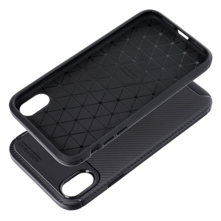 Futerał CARBON PREMIUM do IPHONE XR czarny