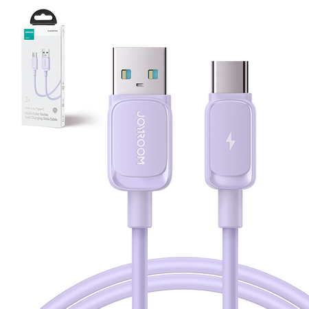 USB cable - USB C 3A 1.2m Joyroom S-AC027A14 - purple