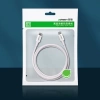 Ugreen US264 60518 USB-C / USB-C PD QC AFC Kabel 1 m – weiß
