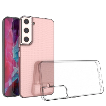 Żelowy pokrowiec etui Ultra Clear 0.5mm Samsung Galaxy S22 przezroczysty