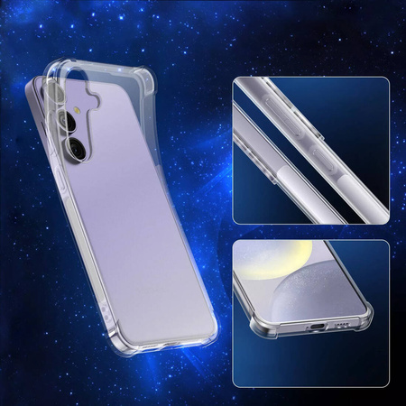 Etui Anti Shock 1,5 mm do Samsung S24 FE transparentny