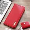 DUX DUCIS Hivo - skórzane etui portfelik do Samsung Galaxy S23 Plus czerwone