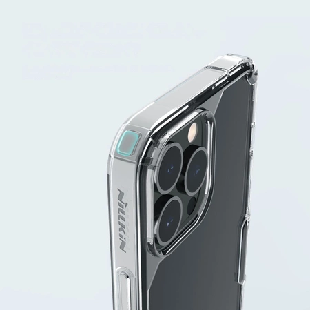 Nillkin Nature Pro Hülle iPhone 14 Pro Max gepanzerte Abdeckung blau