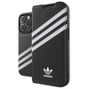 Adidas OR Booklet Case PU iPhone 14 Pro schwarz/weiß 50196