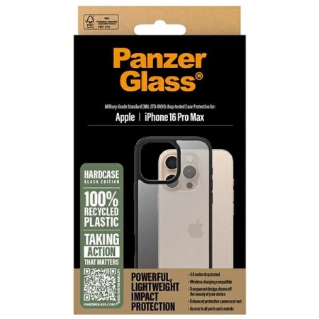 PanzerGlass HardCase iPhone 16 Pro Max 6.9&quot; black/black 1298