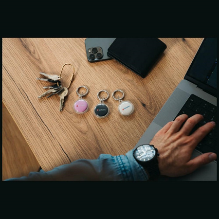 Verbatim My Finder Coin Bluetooth czarny biały fioletowy/black white purple - urządzenie do śledzenia 3szt MYFC-03BWP 32135