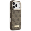 Guess 4G Logo Plate MagSafe case for iPhone 17 Pro - brown