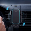 Baseus Milky Way Pro Series BS-CM023 Autohalterung für Lüftungsschlitze mit 15 W induktivem Ladegerät – Schwarz