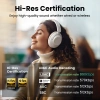 Ugreen HP202 HiTune Max5 kabellose On-Ear-Kopfhörer mit Hybrid-ANC-Rauschunterdrückung – Weiß