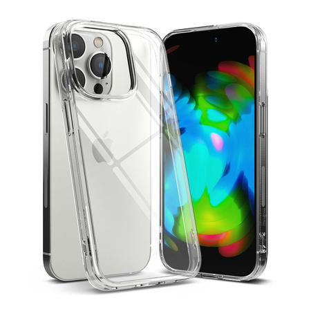 Ringke Fusion etui pokrowiec z żelową ramką iPhone 14 Pro Max przezroczysty (F645E52)