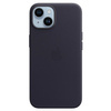 Apple Leather Case - Skórzane etui z MagSafe do iPhone 14 Plus (atramentowy)