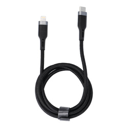 WiWU - Kabel USB serii Platinum Wi-C013 USB C do Lightning 30W 1,2m - czarny
