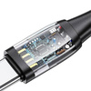 USAMS Kabel U85 2xUSB-C/USB-A 2m 100W PD Fast Charge czarny/black SJ655USB01 (US-SJ655)