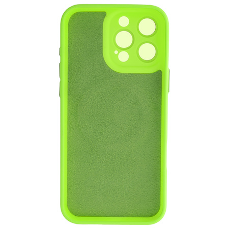 Nakładka Ultra Trendy Vivid Thin Mag do iPhone 15 Pro 6,1" zielona
