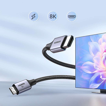 Mini-HDMI-Kabel - HDMI Ugreen HD163 8K 2m - Grau
