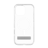 ZAGG Crystal Palace Snap Kickstand MagSafe Case with Stand for iPhone 16 Pro Max - Clear