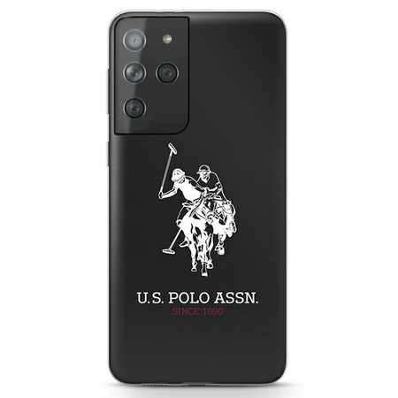 US Polo USHCS21LTPUHRBK S21 Ultra G998 czarny/black Shiny Big Logo