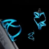 Rockbros 2017-11ABL Aluminiumhalter für eine Fahrradwasserflasche – blau