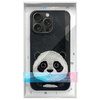 Nimmy etui iPhone 15 Pro 6.1"             czarny/black Big Eyed Pet 2.0 Panda