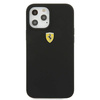 Ferrari FESSIHCP12LBK iPhone 12 Pro Max 6,7" czarny/black hardcase On Track Silicone