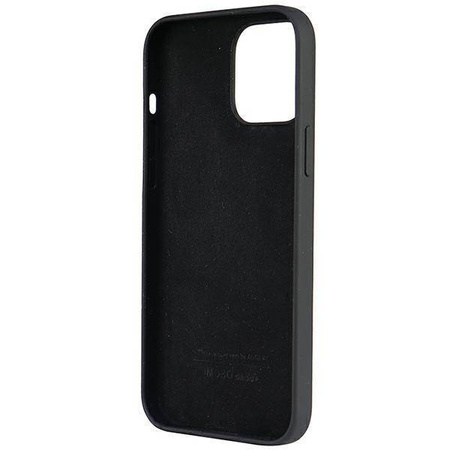 Audi Silikonhülle iPhone 13 Pro Max 6,7&quot; schwarz/schwarz Hardcase AU-LSRIP13PM-Q3/D1-BK