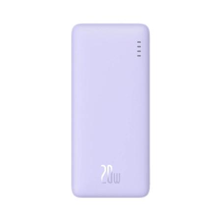 Baseus Airpow Schnelllade-Powerbank 10000 mAh 20 W Nebula Purple