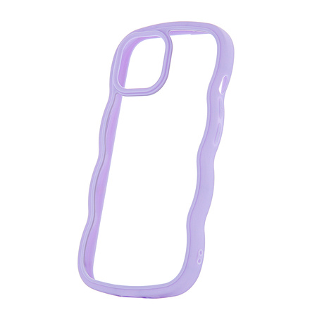 Nakładka Wave do iPhone 15 Pro 6,1&quot; fioletowa
