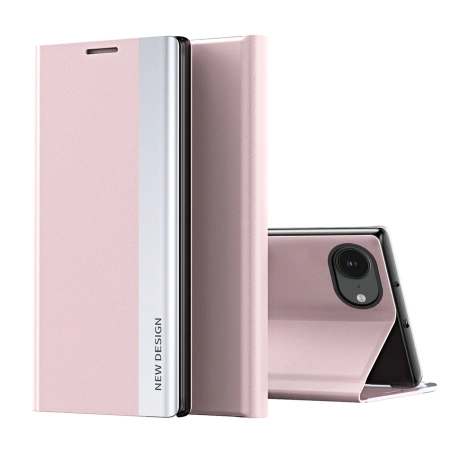 Sleep Case Pro für iPhone 16e mit Klappe und Ständer - Rosa