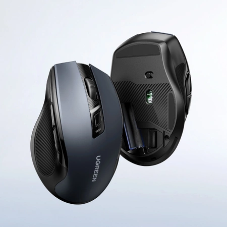 Ugreen Optische USB-Funkmaus 2,4 GHz 4000 DPI schwarz (MU006)