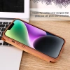 Nillkin Qin Leder Pro Hülle iPhone 14 Plus Kamerahülle Holsterhülle Klapphülle Blau
