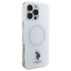 US Polo USHMP16LHOCLDPW iPhone 16Pro 6.3" biały/white IML Ring MagSafe
