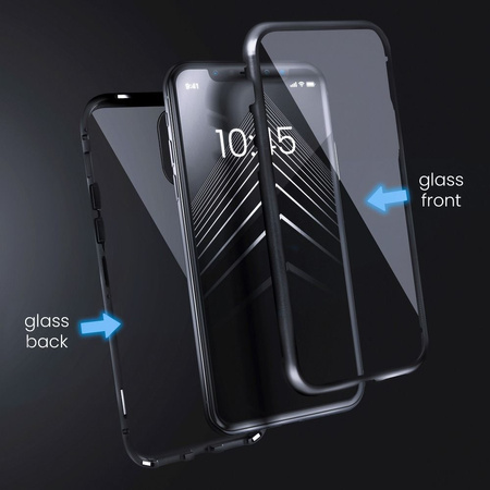 Futerał Magneto 360 do Samsung S21 PLUS niebieski