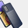 Thunder Case Flexibel Robuste Panzer Handyhülle TPU Schutzhülle für Samsung Galaxy A03s schwarz